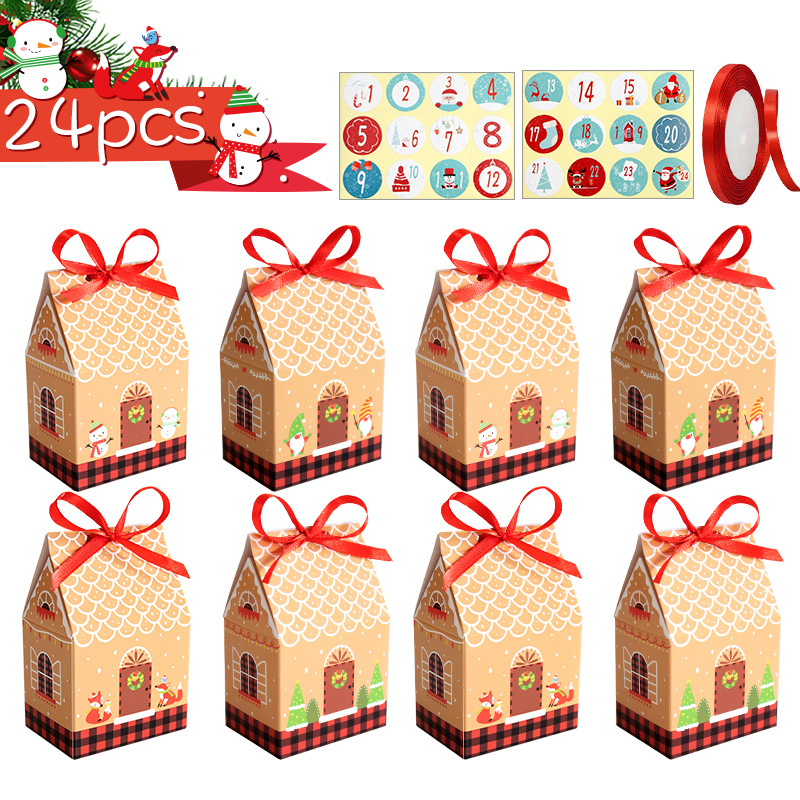 Advent Calendar Gift - 24 zestawy świątecznych kalendarzy adwentowych w