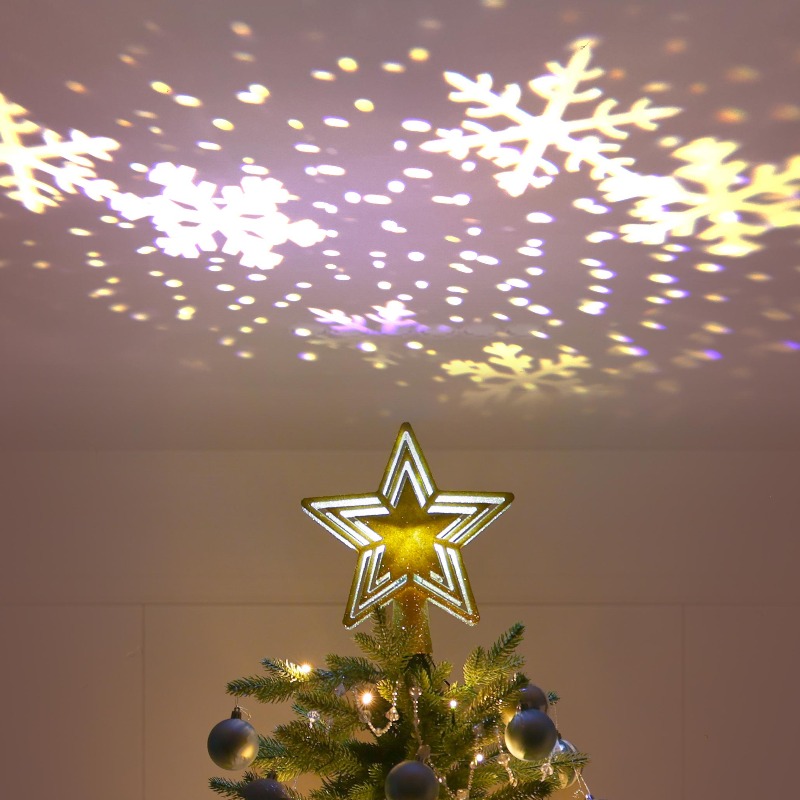 Projektor LED na choinkę w ksz – Star Tree Topper recenzja i cena