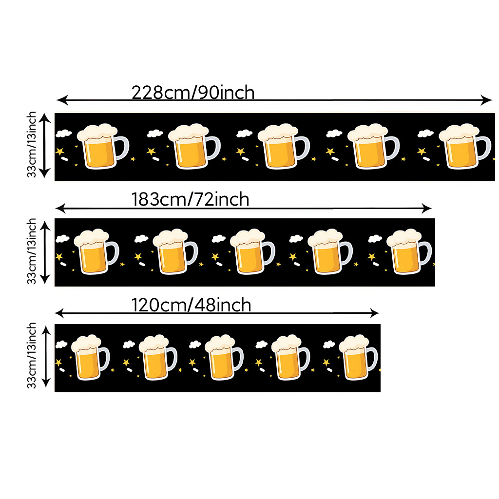 1 szt. Płaski, drukowany bieżn – Christmas Table Runner recenzja i cena