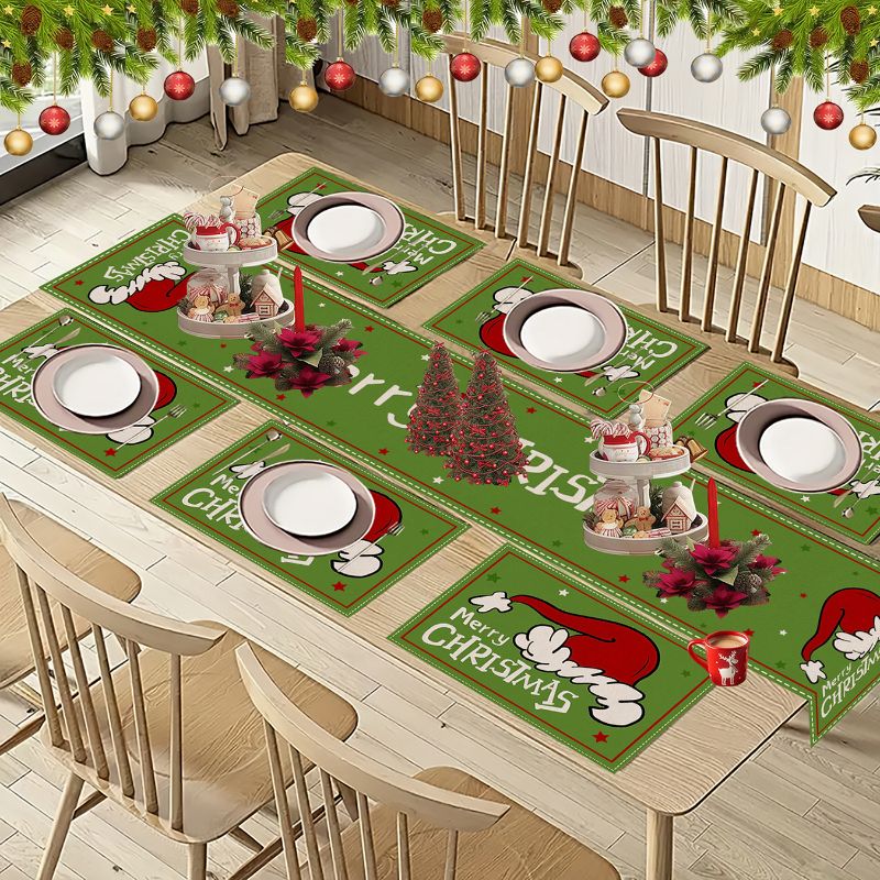 VIKAMA Uroczy Świąteczny Zesta – Christmas Table Runner recenzja i cena