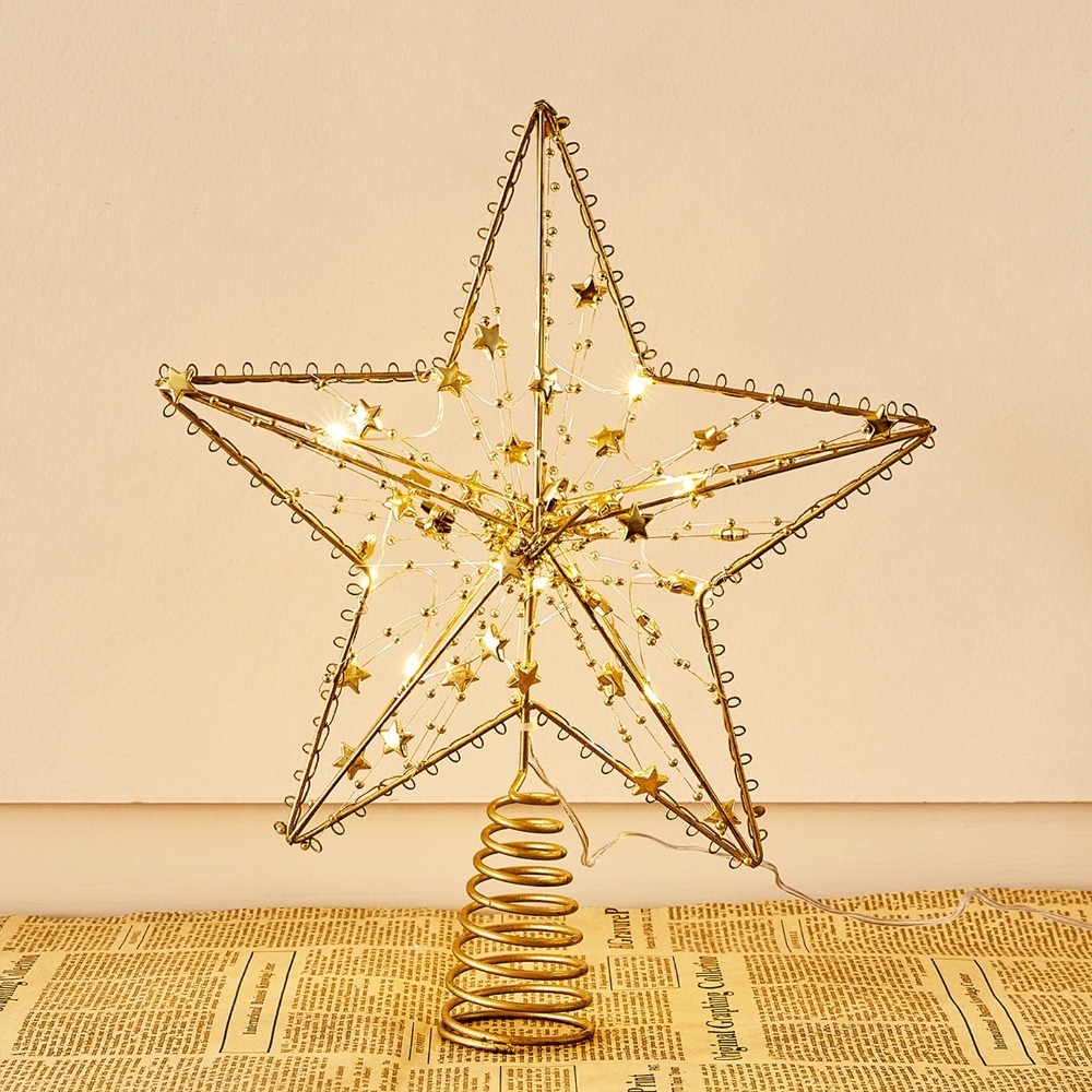 Złota/Srebrna Gwiazda na Góru  – Star Tree Topper recenzja i cena
